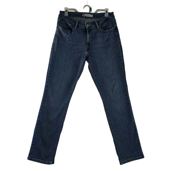 Levis Women's Mid Rise Skinny Jeans Medium Wash Size 12 - Picture 1 of 9